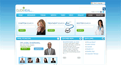 Desktop Screenshot of clickheal.com